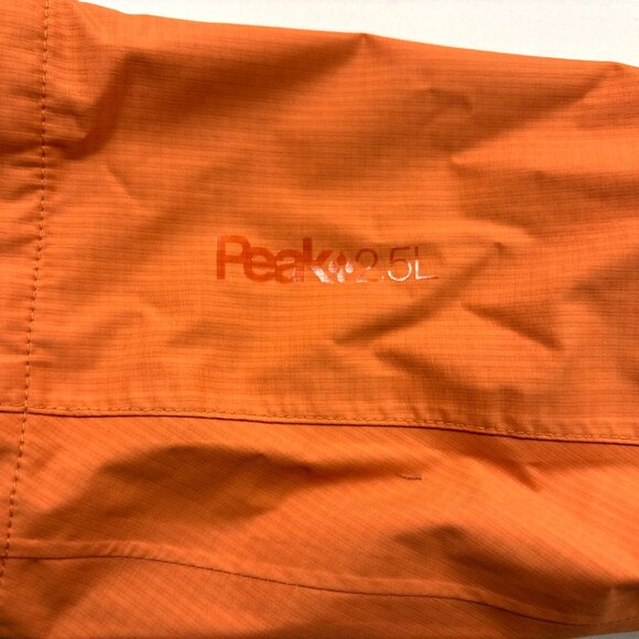 REI Womens 2.5 L Rain Jacket Orange Sz Large 2022 Coat Hiking Outdoor - Picture 3 of 7